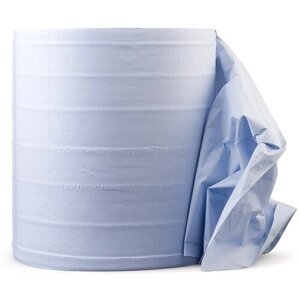 RoxelPro Бумажная салфетка MULTIWIPE, 2-слойная, рул. 1000шт, 33х35см, синяя