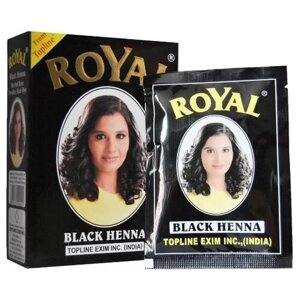 Royal Хна для бровей, 10 г, black, 10 г, 7 уп.