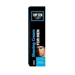 RUBELLA Top Ten For Men Cool Power Крем для бритья 100 мл