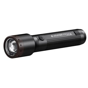 Ручной фонарь LED LENSER P7R Core черный/коричневый