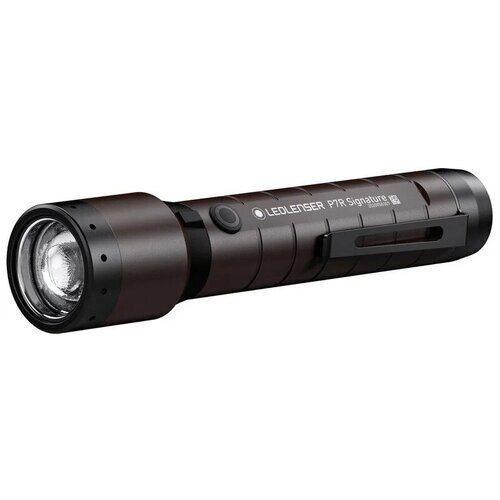 Ручной фонарь LED LENSER P7R Signature коричневый/черный