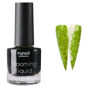 Runail Professional краска для акварельного дизайна Blooming Liquid, 7 мл