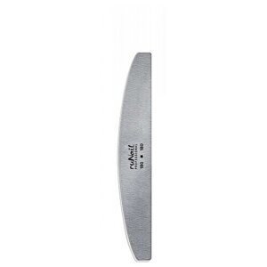 Runail Professional пилка для искусственных ногтей, 180/180 грит, 5 шт., серый