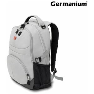 Рюкзак B-Pack S-07 универсальный, уплотненная спинка, облегчённый, белый, 46х32х15 см