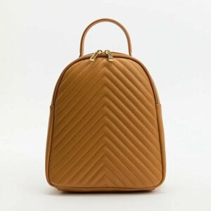 Рюкзак Diva`s Bag S7273 бежево-коричневый