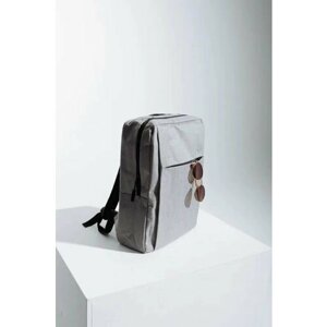 Рюкзак городской серый / Рюкзак для ноутбука