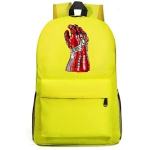 Рюкзак Iron Man (Железный Человек) желтый №4
