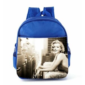 Рюкзак синий Мэрилин Монро, Marilyn Monroe №2