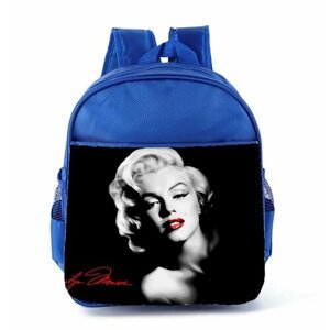Рюкзак синий Мэрилин Монро, Marilyn Monroe №6