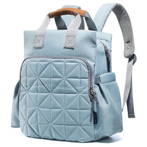 Рюкзак-сумка Picano светло-голубой / рюкзак на коляску / рюкзак для мамы / женский рюкзак, 350х310х130 мм