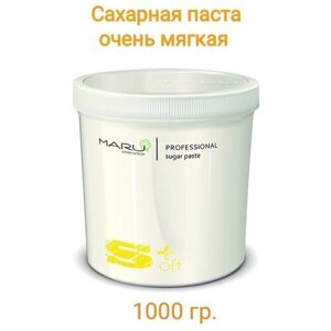Сахарная паста для шугаринга MARU “SOFT+очень мягкая, 1000 гр.