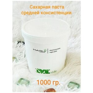 Сахарная паста для шугаринга средней консистенции MARU “MIDDLE“1000 Гр.