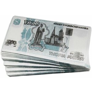 Салфетки бумажные "1000 рублей"