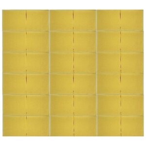 Салфетки бумажные 400штук ZELPAPER 24х24 желтые, однослойные, 18 упаковок по 400 шт, 100% целлюлоза