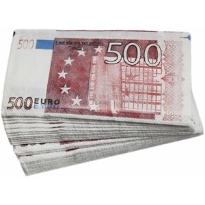 Салфетки бумажные "500 евро"