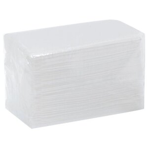 Салфетки бумажные диспенсерные OfficeClean Professional, 1 слойн, 21,6*33см, белые, 225шт.