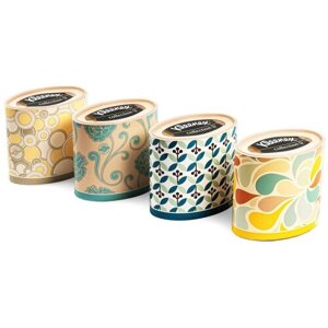 Салфетки бумажные косметические для лица Kleenex / Клинекс 8826, 1 шт.