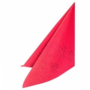 Салфетки бумажные PAPSTAR ROYAL COLLECTION звезды 40х40 см 3-слойные 50 шт красный