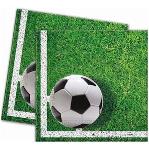 Салфетки бумажные Procos Футбольный мяч на газоне, 33 см, 20 шт.