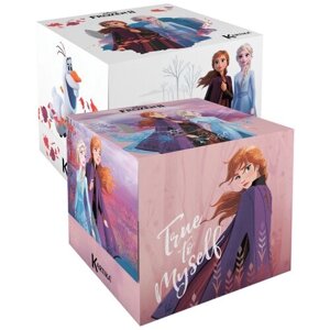 Салфетки бумажные выдергушки "Frozen" с рисунком, 3 слоя, 2 упаковки по 56 шт, World Cart