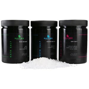 SALTME Подарочный набор JUST TAKE CARE #1, 2,25 кг /натуральная морская соль для ванны/соль природная для ванны/антицеллюлитная/расслабление/похудение