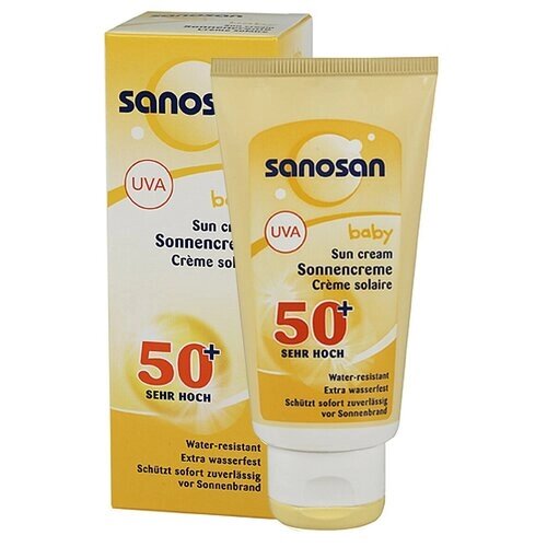 Sanosan Sanosan Baby Sun солнцезащитный крем для малышей SPF 75, 75 мл