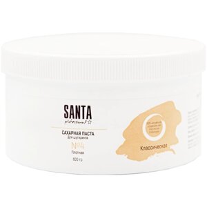 Santa Professional Сахарная паста для шугаринга "Классическая" Плотная, 600 гр