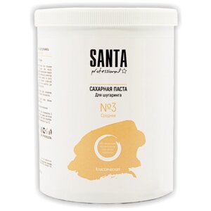 Santa Professional Сахарная паста для шугаринга "Классическая" Средняя, 1600 гр