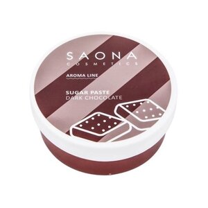 Saona Cosmetics Паста для шугаринга Aroma Line темный шоколад 200 г