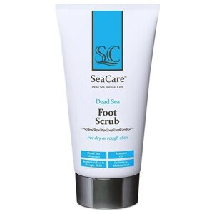 SeaCare Омолаживающий скраб для ног с минералами Мертвого моря и натуральными маслами Dead Sea Foot Scrub, 150 мл