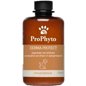 Шампунь PRO PHYTO ProPhyto DERMA PROTECT лечебный с раститительными экстрактами при себореи у собак 250мл
