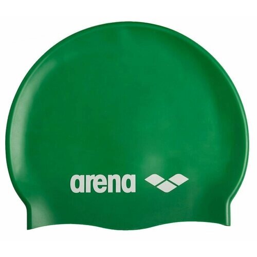 Шапочка для плавания ARENA Classic Silicone 91662 (зеленый (91662/104