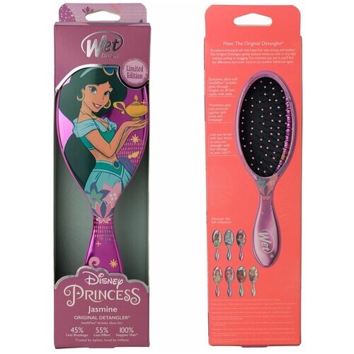 Щетка Wet Brush Original Detangler Disney Princess Wholehearted Jasmine для спутанных волос