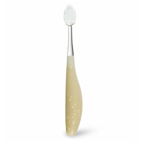 Щетка зубная с деревянной ручкой Radius Toothbrush Source (бежевая) (очень мягкая)