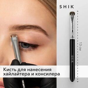 SHIK Кисть круглая синтетическая для коррекции оформления макияжа бровей консилером хайлайтером SHIK bb04