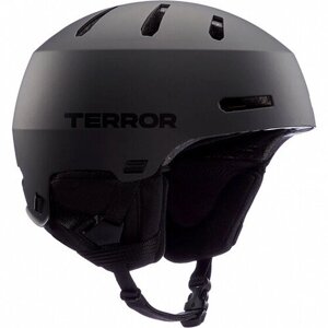 Шлем горнолыжный terror - freestyle, black, размер L (59-62см)