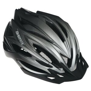 Шлем велосипедиста BATFOX, размер 58-62CM, 8261, цвет серый 7101764