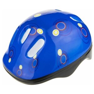 Шлем защитный пенопласт, синий