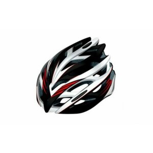 Шлем защитный STELS FSD-HL008 р. L (красно-черно-белый) 600312