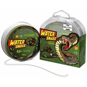 Шнур для рыбалки Power Phantom WaterSnake PE 135m, защитно-зеленый #1,0 (9,5кг), 0,16mm