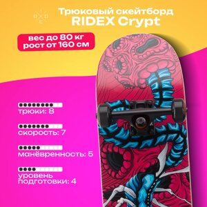 Скейтборд RIDEX Crypt 31.6”х7.75”