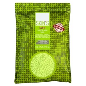 SKIN'S Полимерный воск Soft super grip wax 1000 г зелeный мохито