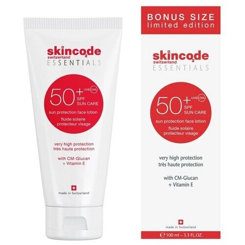 Skincode лосьон Солнцезащитный для лица SPF 50, 100 мл
