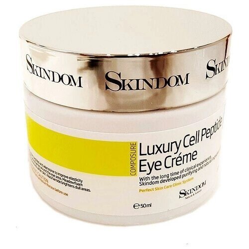 SKINDOM Крем для кожи вокруг глаз с пептидами Composure Luxury Cell Peptide Eye Cream