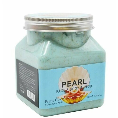 Скраб для тела и лица Natural Scrub For Face And Body "Pearl" с жемчугом