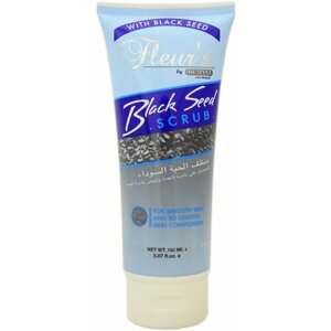 Скраб с чёрным тмином Hemani Fleur's Black Seed scrub 150 мл.