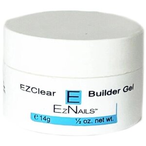 Скульптурный гель для наращивания ногтей EzNails EzClear , бесцветный, 15 гр.