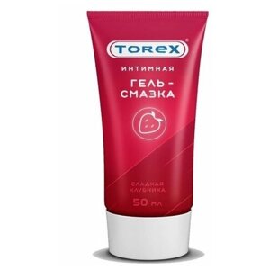 Смазка на водной основе TOREX "Сладкая клубника"50 мл.