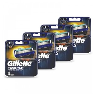 Сменные кассеты Gillette Fusion5 ProGlide, 4 шт., 4 уп.