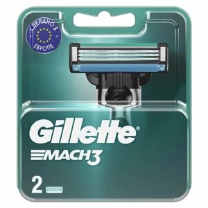 Сменные кассеты Gillette Mach3 2 шт